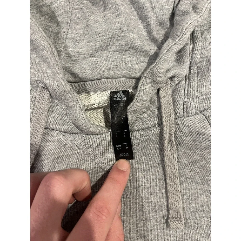 Adidas St Louis City SC‎ Soccer Sweatshirt Hoodie Mens Small MLS Gray Pullover
